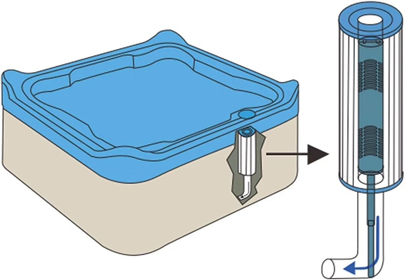 Bluejw Spa Water Cartridge Mineral Stick Hot Tub Filter - Swimming Pool & Showerhead Filters - Water Purifier & Softener - Image 3